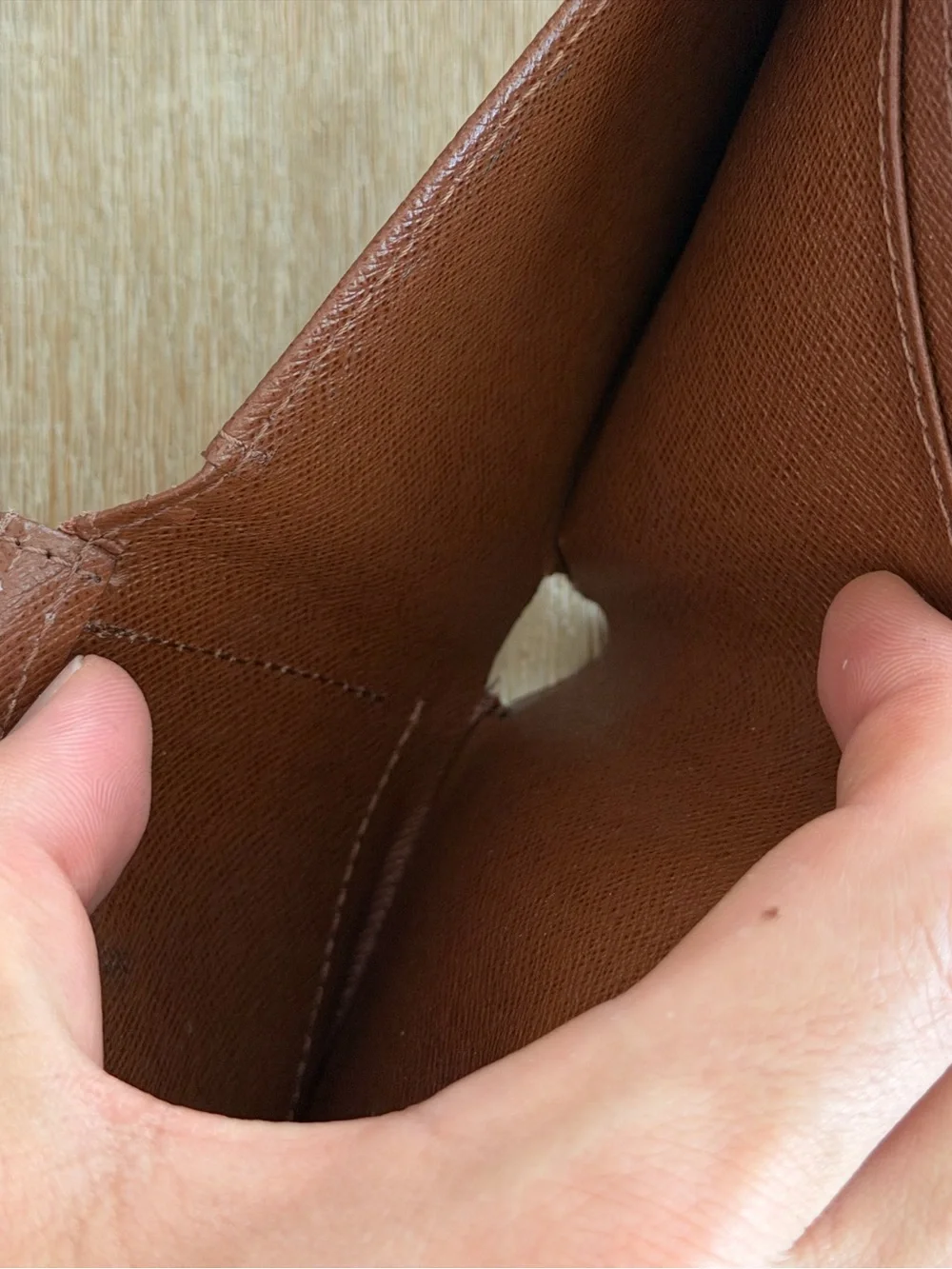 Louis Vuitton Men’s Monogram Canvas Bifold Wallet